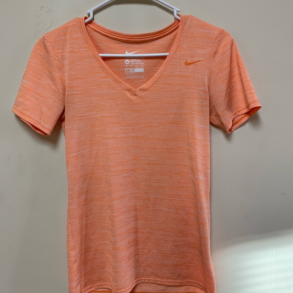Orange Nike Teen Dri-Fit
